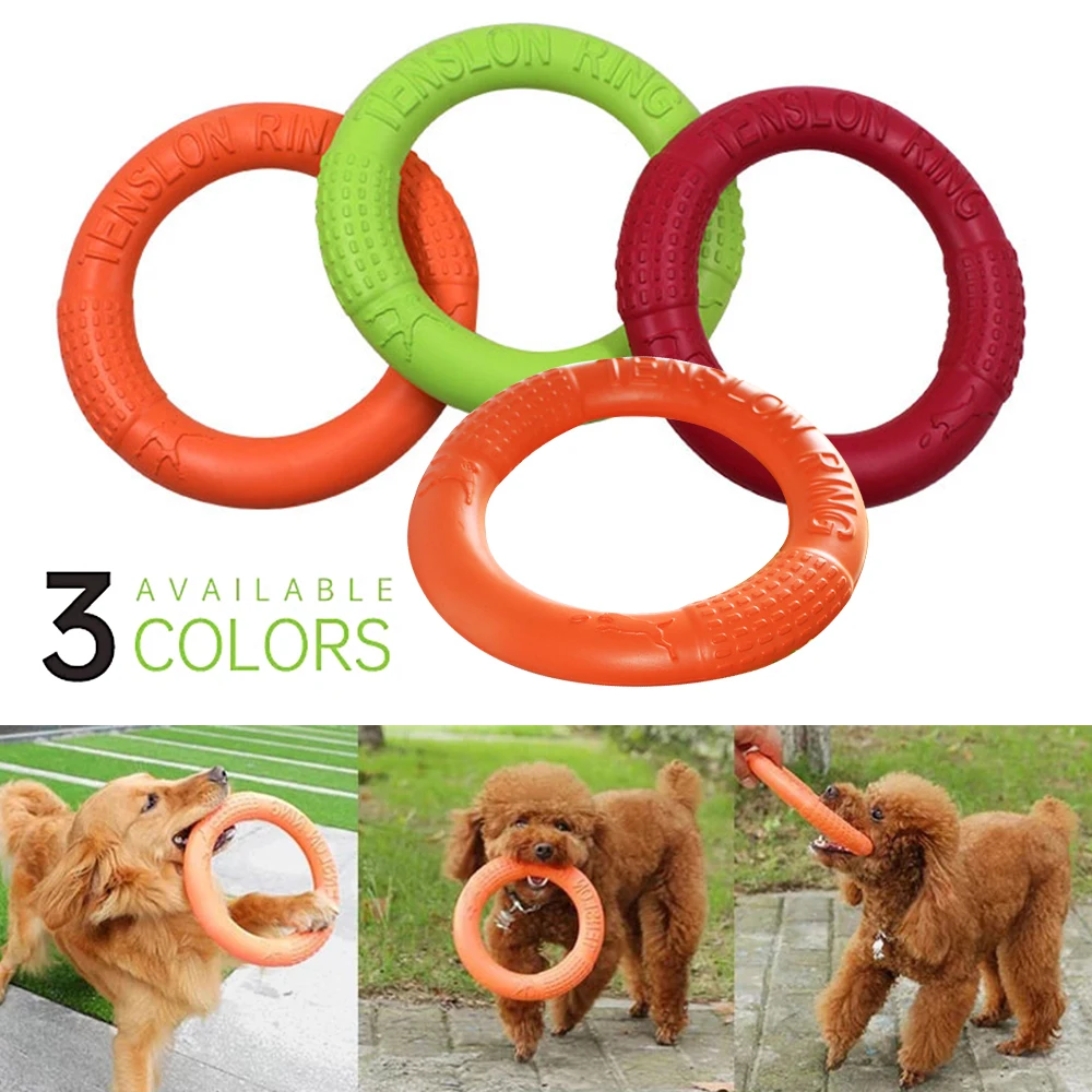 Летающие диски для домашних животных Эва кольцо дрессировки собак устойчивое к