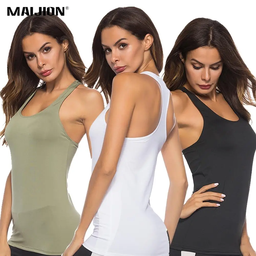 Женский тонкий спортивный жилет для занятий йогой|Рубашки йоги| |