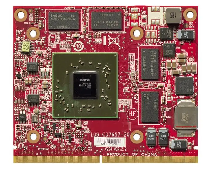 

HD5650 HD5650M 215-0757056 GDDR3 1GB Video Graphics Card With X-Bracket For TouchSmart 610 100% Test OK