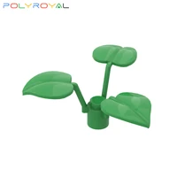 polyroyal building blocks parts clover clover plant 10 pcs moc compatible with brands toys for children 6255