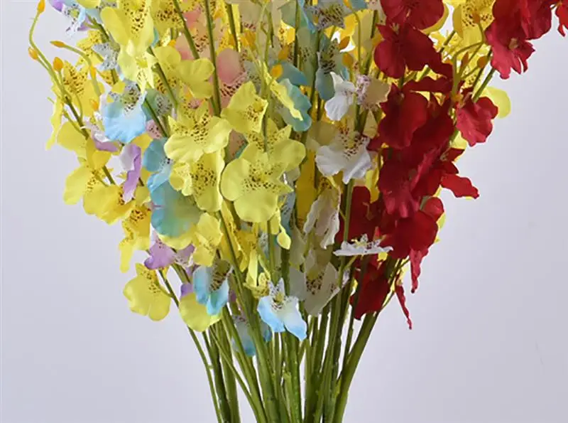 Искусственные цветы орхидеи бабочки искусственные Мотыльки вечерние для