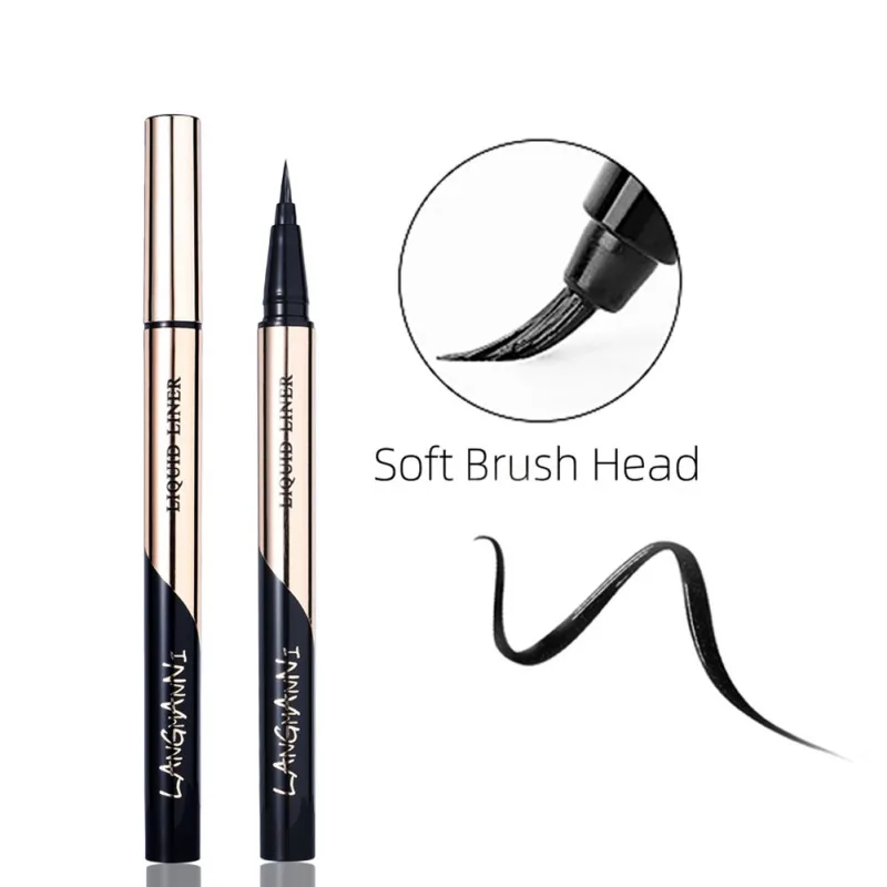 Подводка для глаз карандаш водостойкая ручка перо жидкая натуральная