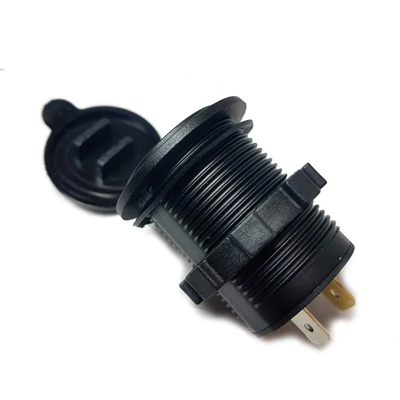 Автомобильный прикуриватель светильник-разветвитель 12-24 В 2 порта USB зарядное