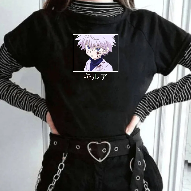 

Женская футболка с коротким рукавом Hunter X Hunter Killua