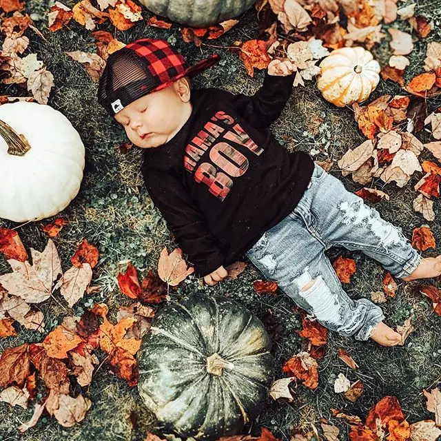 2020 New Hot 0-3Y MAMA Toddler Baby Boy Top Sweatshirt Long Sleeve Letter print Autumn Cotton Clothes Kids Outwear ropa de bebe |