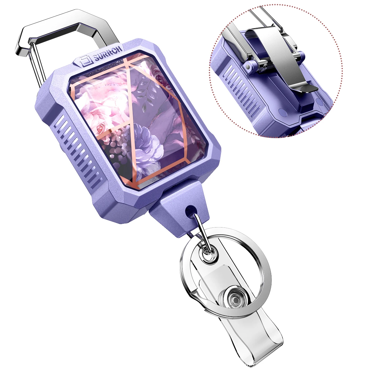 

1 шт. брелок для ключей, держатель катушки, выдвижной Бейдж для удостоверения личности, заколка с именем, брелок для ключей, кольцо для ключей...