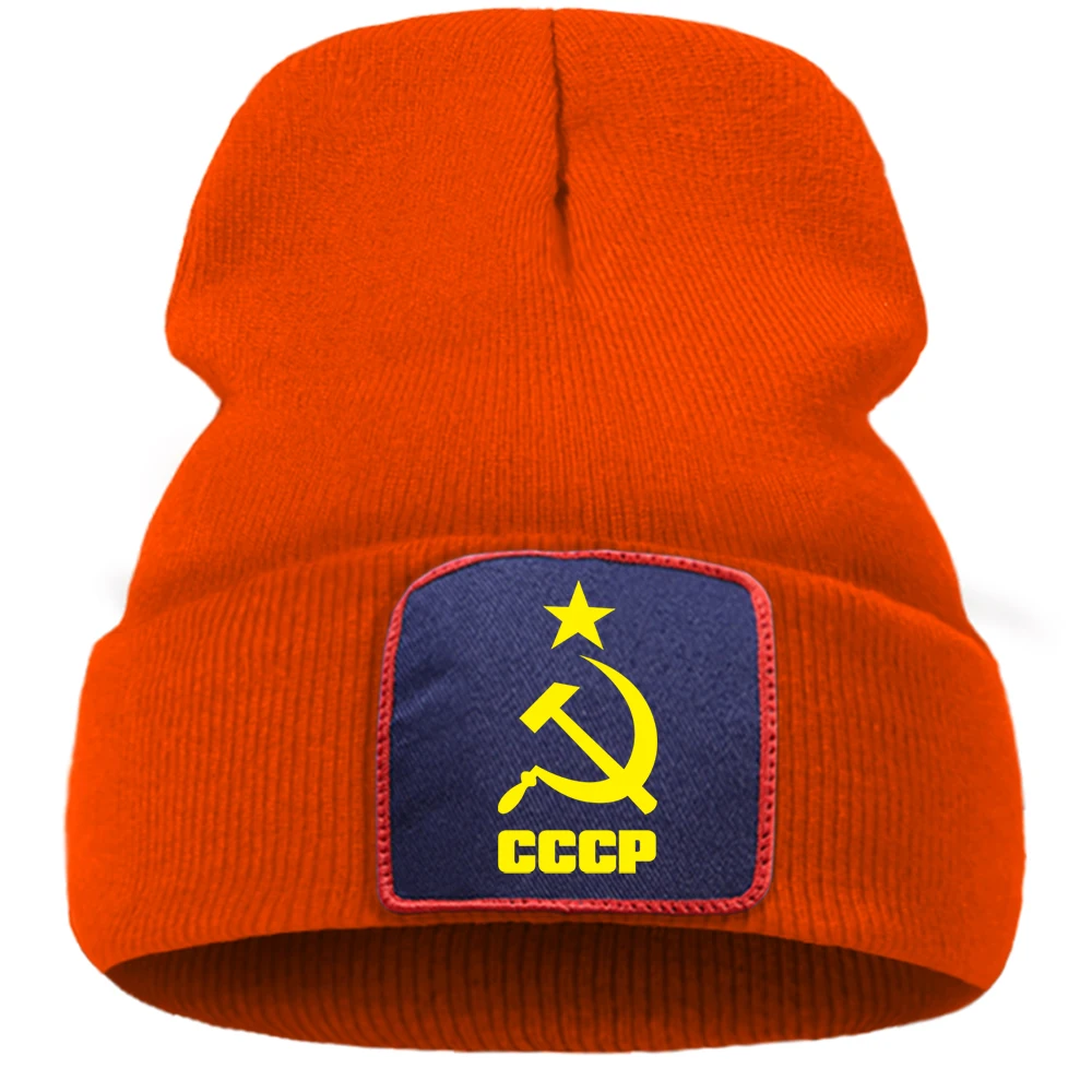 

CCP Harajuku Print Wool Beanie Hats Flexible Unisex Knitted Cap Hot Sale Foldable Bonnet Caps Outdoor Ski Cotton Skullies Hat
