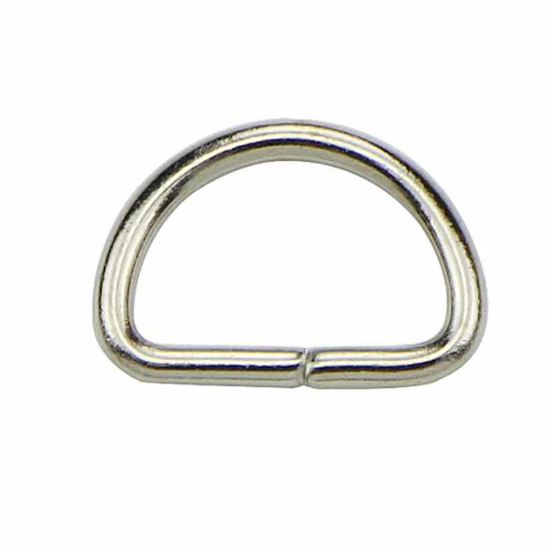 10 шт./лот DIY аксессуары для сумок Matal D Ring Jump Snap Hook Trigger застежки лобстеров | Багаж и