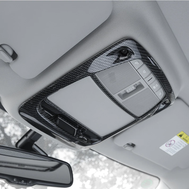 

ABS Chrome Car Front Reading Lampshade Light Cover Trim Car Styling For Renault Koleos 2017 2018 Accessories