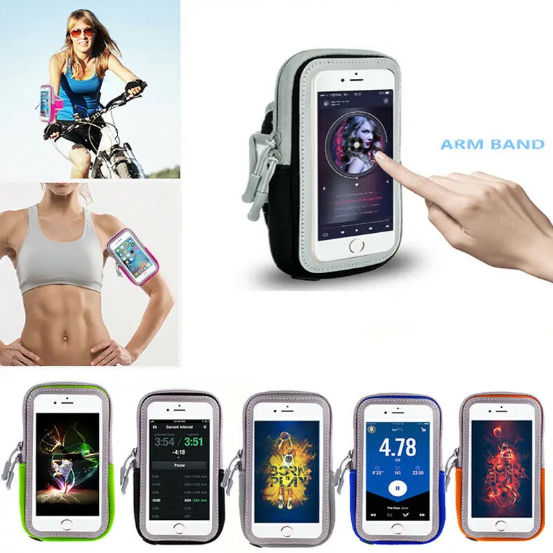 Для мужчин женщин спортивные Водонепроницаемый повязка на руку во время