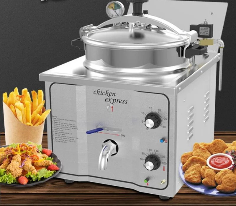 Высококачественная электрическая фритюрница под давлением для курицы аппараты