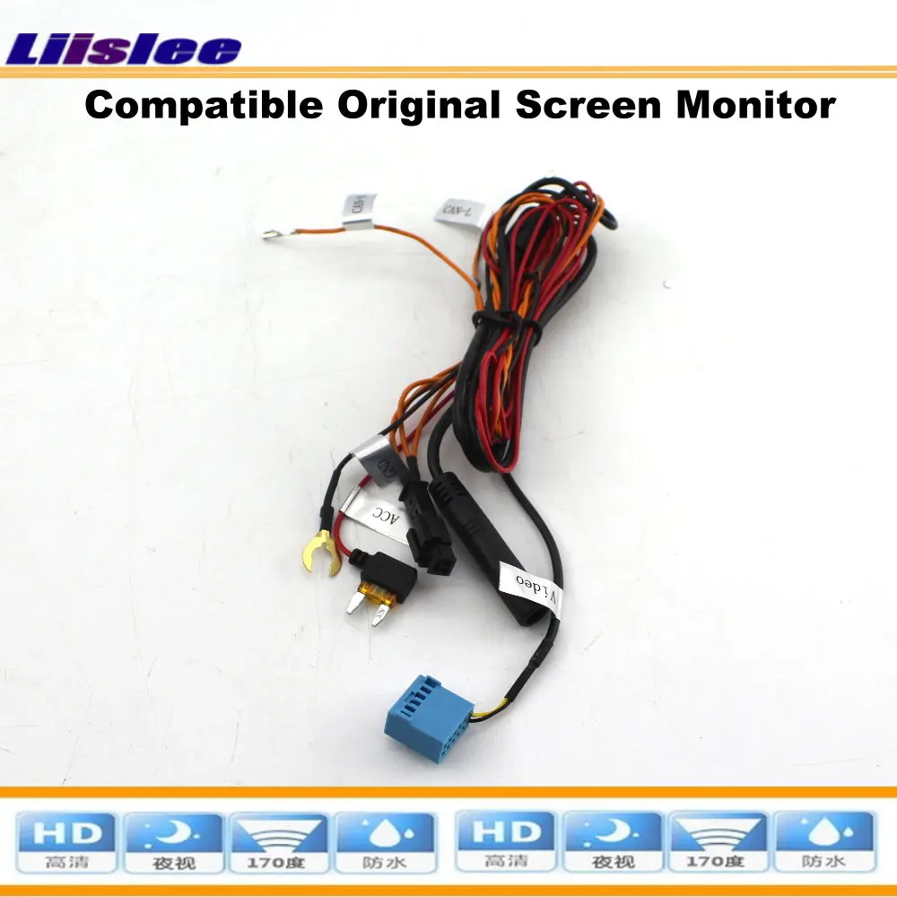 Автомобильная камера заднего вида для VW Atlas 2017 2018 2019 2020 оригинальный экран с