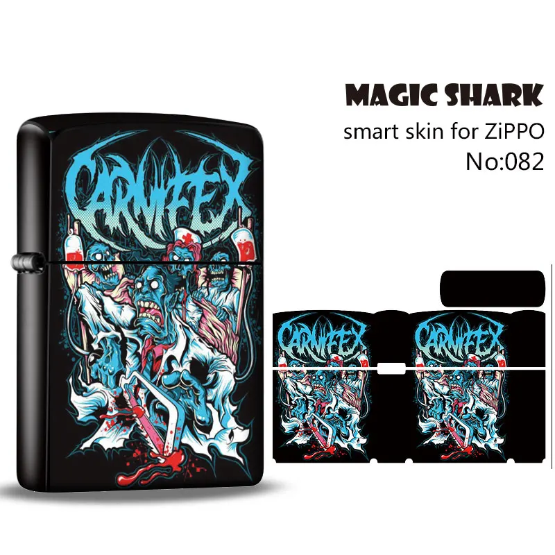 Чехол-пленка Magic Shark Zimbie с черепом луной солнцем ухабистым панк 3 м ПВХ | Мобильные