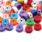 Бусины из полимерной глины для изготовления ювелирных изделий, браслетов, ожерелий, сделай сам, 2050100 шт.