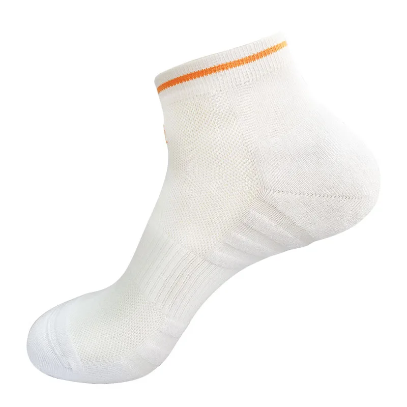 Antibacterial and Deodorant Socks 6 PAIRS Per Set Casual Running Sports Socks Cycling New Men's Socks for Fall Winter