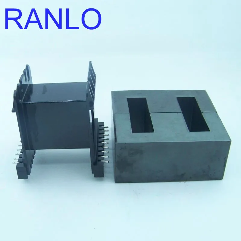 EE70B 4000W Большой силовой трансформатор шпульки рамка PC40 EE70/33/32 магнит ферритовый сердечник 18pin PTH, горизонтальный