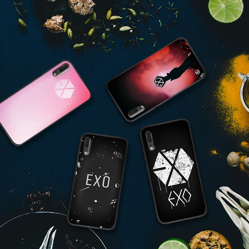 EXO неоновая вывеска для huawei Honor 6A 7A 3 Гб оперативной памяти Pro 7X 8X 9X 8 9 10 Lite Plus