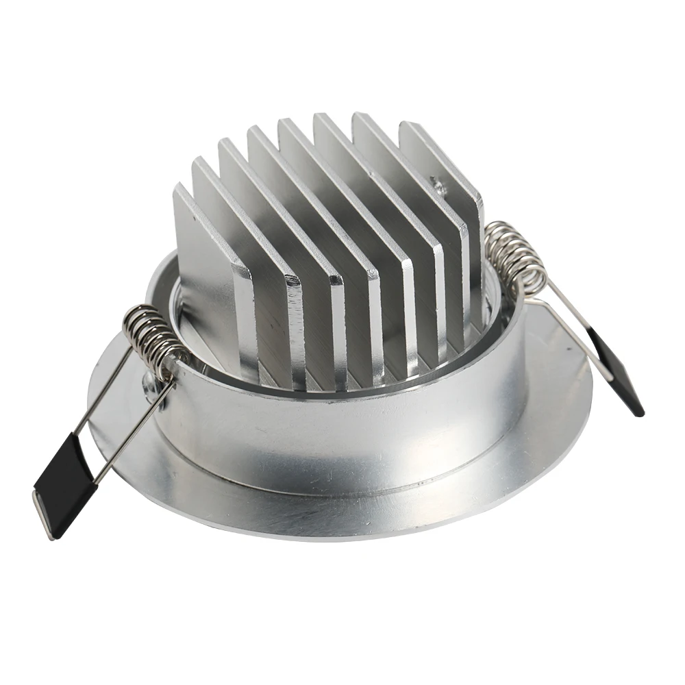 Сверхъяркий встраиваемый светодиодный светильник направленного света COB 3 вт 5 7 12