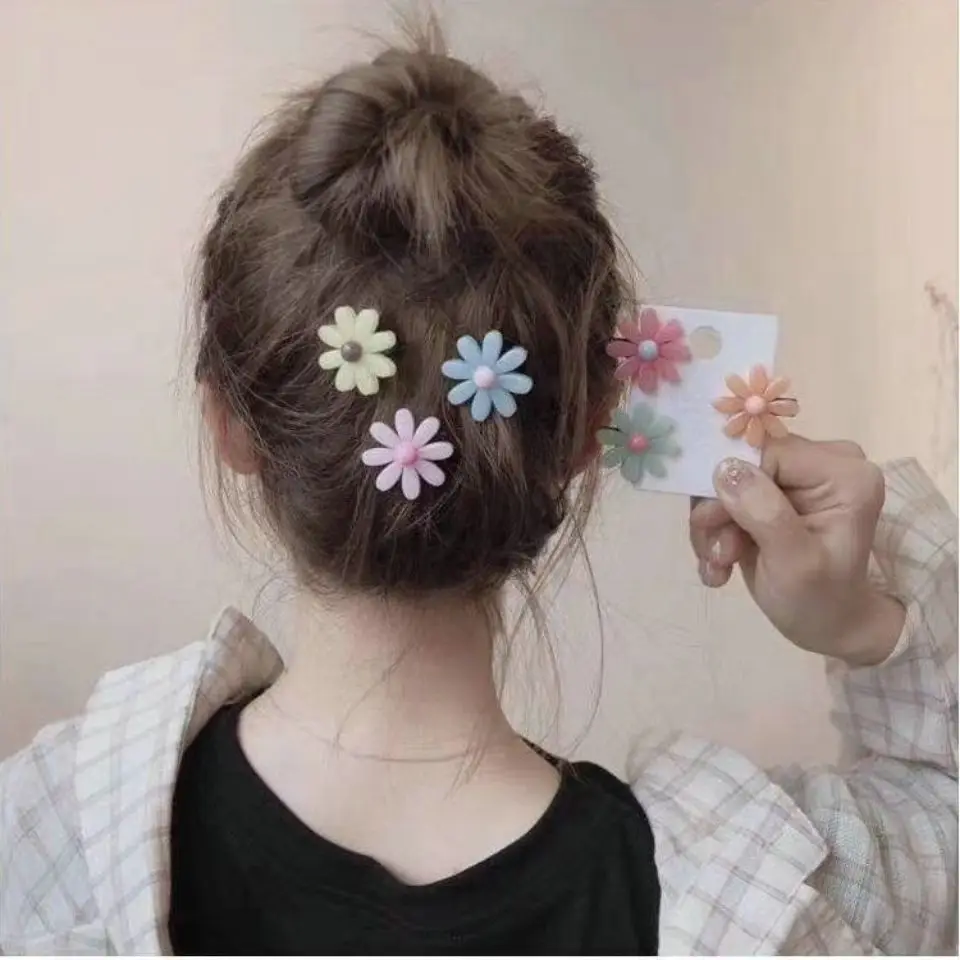 

1 Pcs Baby Hair Clip Flower Clips Newborn Baby Mini Hair Clips Hair Accessories Kids Hair Barrettes Girls Clips