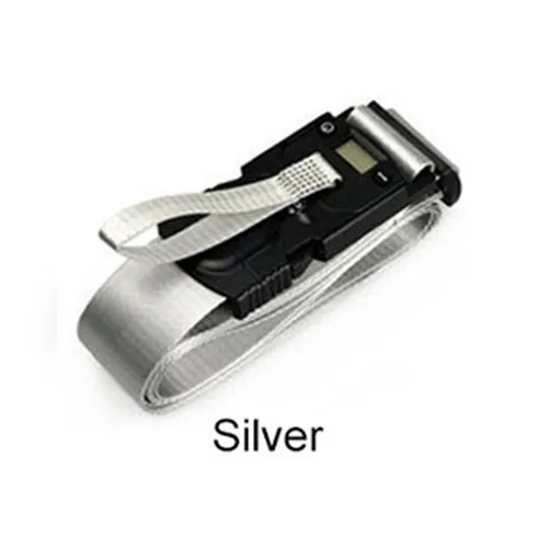 Silver PROSTORMER дорожные весы для багажа кодовый замок чемодан ремень цифровой подвесной багаж ВЕСЫ - Цвет: Silver