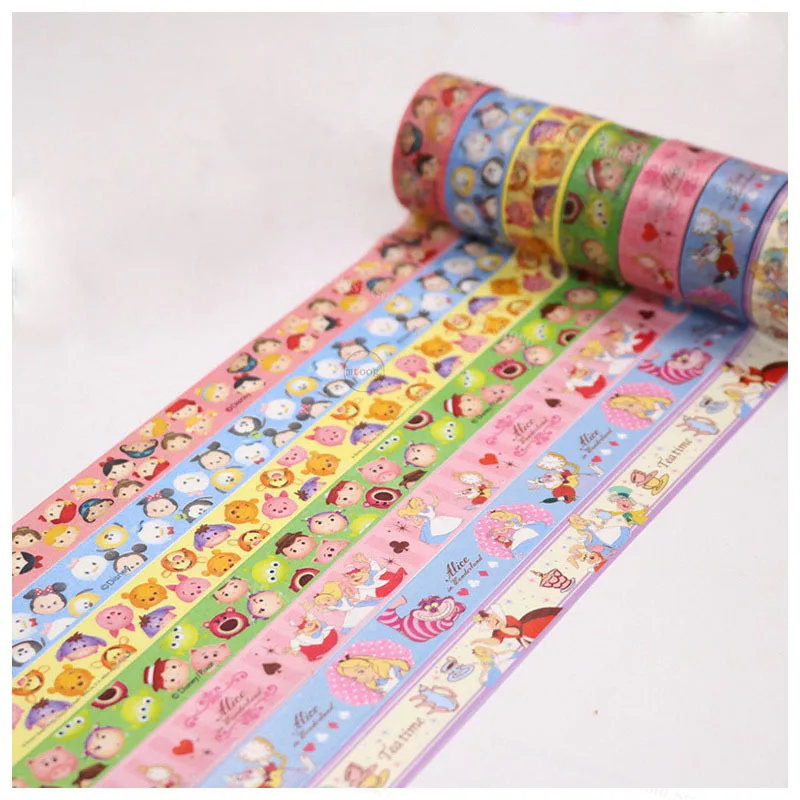 Фотоальбом Дневник Сделай Сам лента Washi аниме Disney рисунок Микки Мышь Игрушка