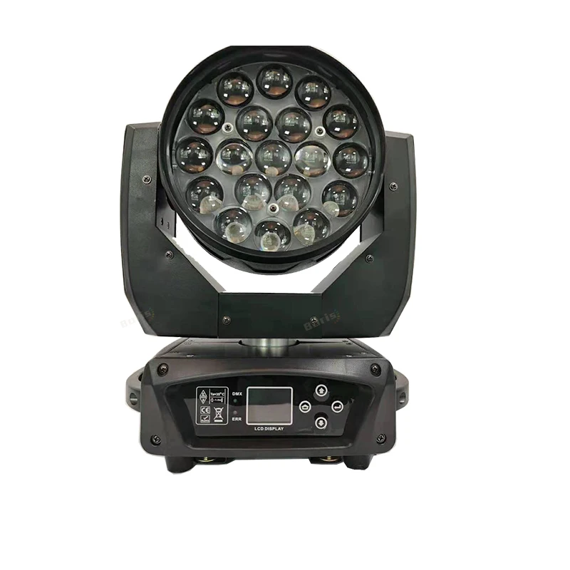 Dmx512 19X15W светодиодный Wash Zoom Rgbw Moving головной светильник сценический Точечный для Dj