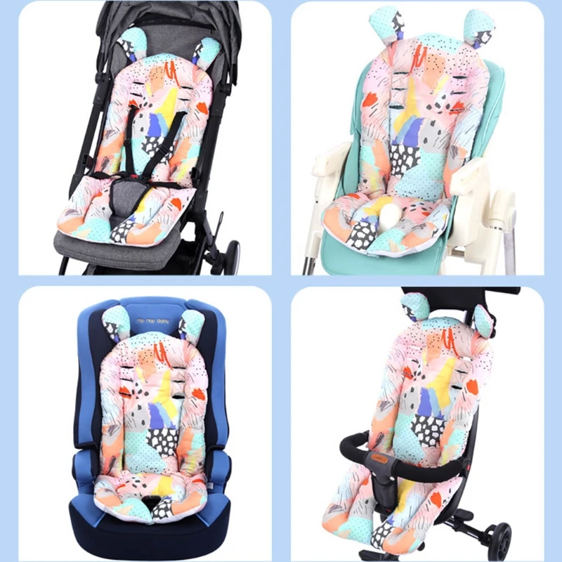 

Baby Stroller Pad Pushchair Pram Seat Cushion Buggy Soft Cotton Warm Autumn Winter Mat Mattress
