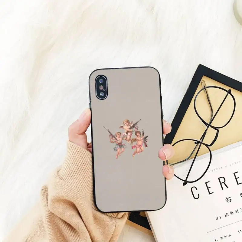 

Babette Angel baby cupid Phone Case For iPhone 11 8 7 6 6S Plus X XS MAX 5 5S se 2020 11 12pro max iphone xr case