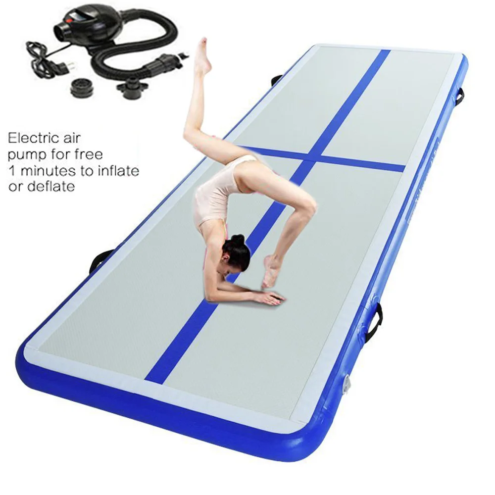 Hot sale!3m 4m 5m Gymnastics Mats Inflatable Air Track Yoga Mat Training Tumble Airtrack Floor for Kid | Игрушки и хобби