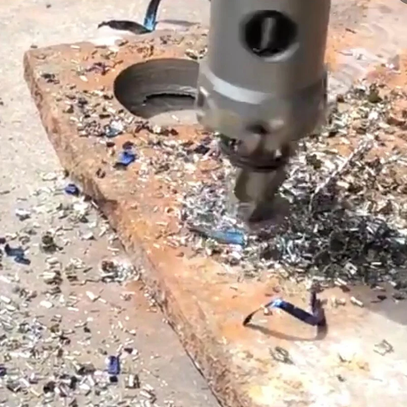 

HSS Drill Bit High Speed Steel Carbide Tip Hole Saw Tooth Cutter Metal Drilling Hand Woodworking Cutter Drill Bit 1Set