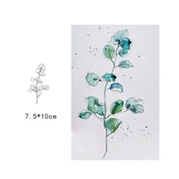clear stamps for diy scrapbooking card plants leaves transparent rubber stamps making album paper crafts decorative new stamps