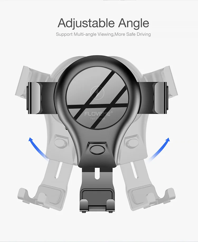 

Автомобильный кронштейн для выхода воздуха, автоматически выдвижной и многофункциональный штатив 360 ° для автомобиля