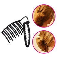 lazy hairpins portable hair clip black claw clamps hair styling clip styling holding tools hair accessories for women