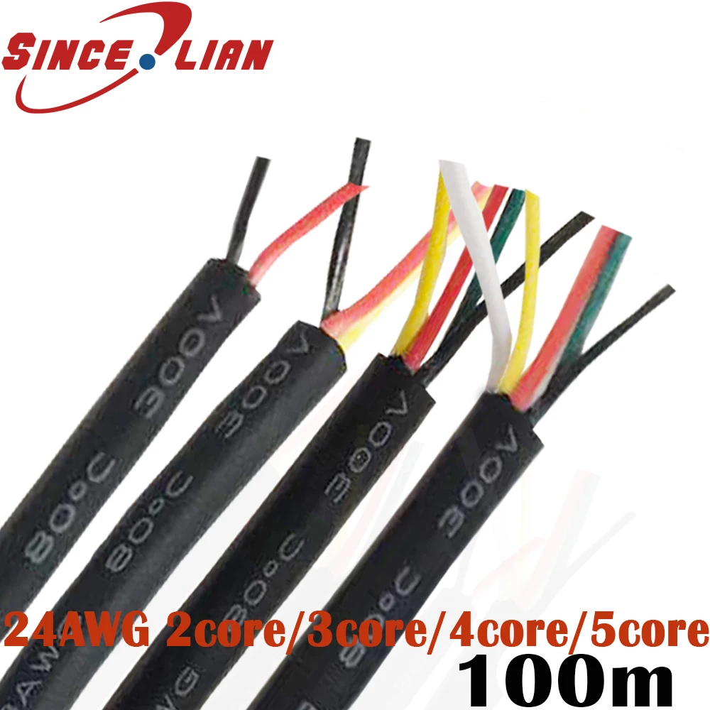 

Проводной провод, 24 awg, прямой провод, 2, 3, 4, 5-жильный провод, многожильный медный провод, кабель управления сигналом, USB-кабель для передачи да...
