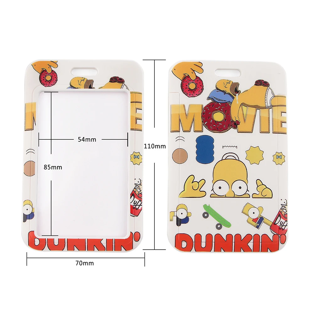 

LB1122 Anime Decorative Necklace Lanyard Office Card ID Badge Holder Pass Gym Mobile Neck Straps Accessories Friends Gifts