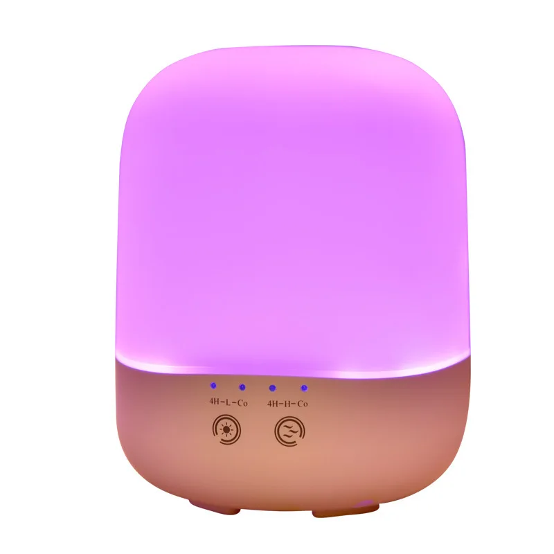 

300ML Mini Aromatherapy Humidifier Colorful Lights Ultrasonic Spray Aroma Essential Oil Diffuser Home Office Mute Air Purifier