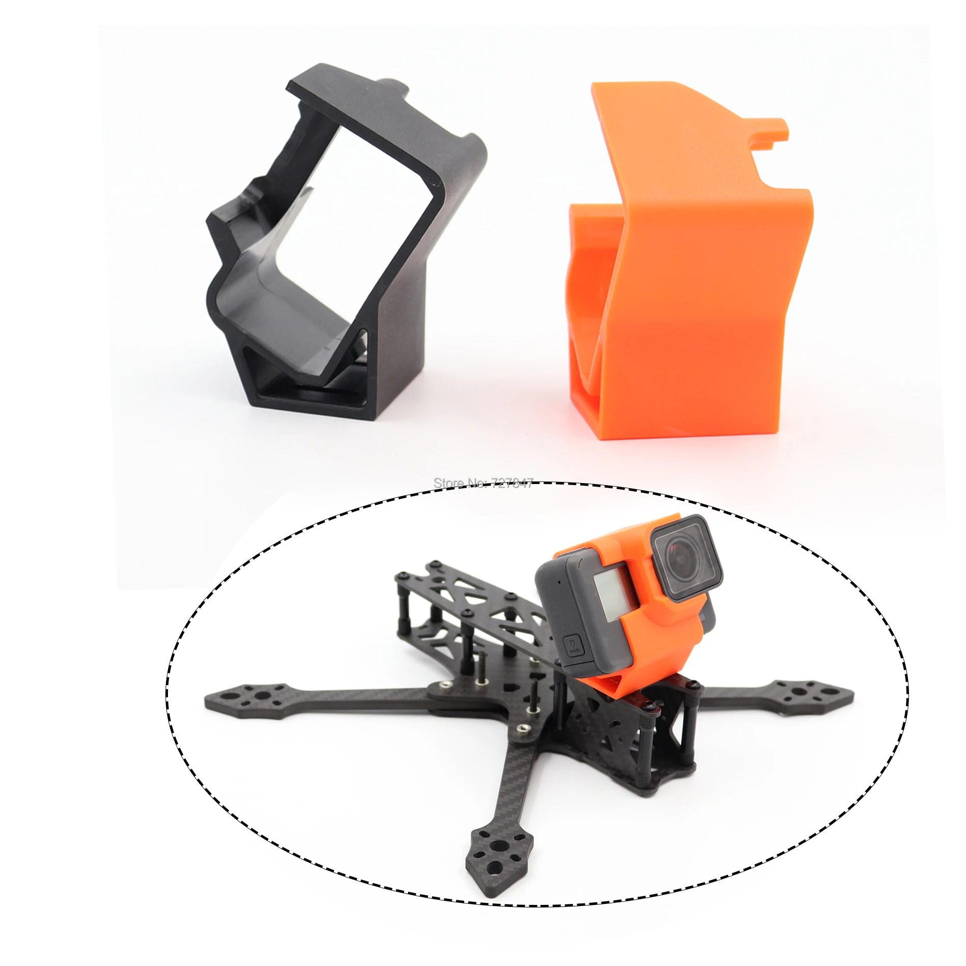 Новое крепление для камеры Установите опорную опору GOPRO 5/6/7 RC FPV Racing Drone Quadcopter