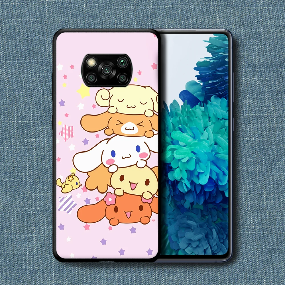 

Cartoon Cute Cinnamorolls Phone Case For Xiaomi Mi Note 10 A3 9 MAX 3 A2 8 9 Lite Pro Ultra black Prime Pretty Waterproof Trend