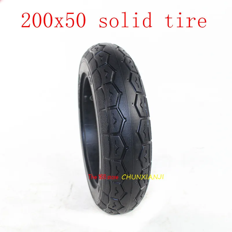 Супер 200x50 прочные шины 200*50 бескамерные не надувная шина подходит для мотоцикла