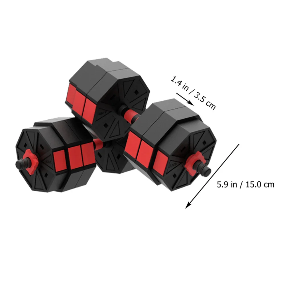 

1 Set of Men Bar Fitness Dumbbells Detachable Dumbbell Arm Muscle Trainer