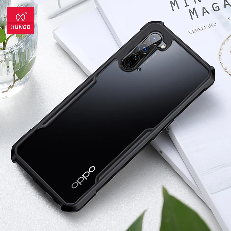 Чехол Xundd для OPPO Find X2 Lite Pro Neo противоударный Прозрачный чехол телефона Защитные