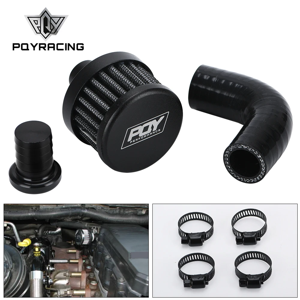 

CCV Crank Case Vent Reroute Crankcase Ventilation Line Change Kit Delete For 07.5-17 Dodge 6.7 Cummins Diesel 2500 3500 4500