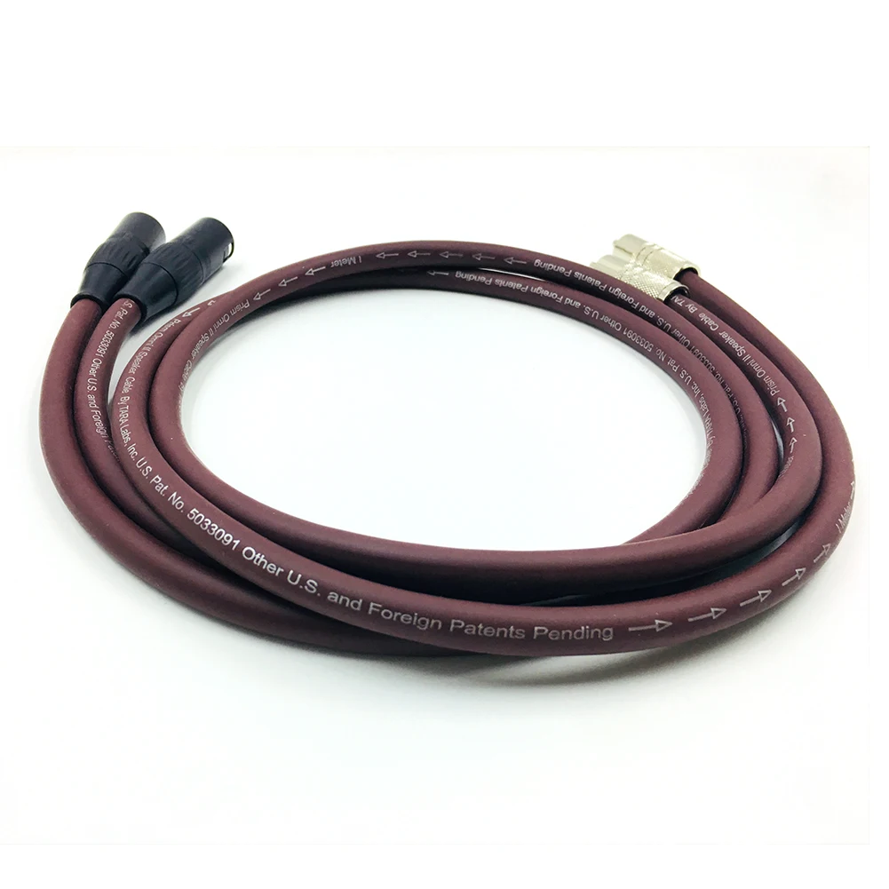 Hifi аудио кабель 2 RCA к XLR 3 Pin HiFi папа гнездовой соединительный коаксиальный Баланс