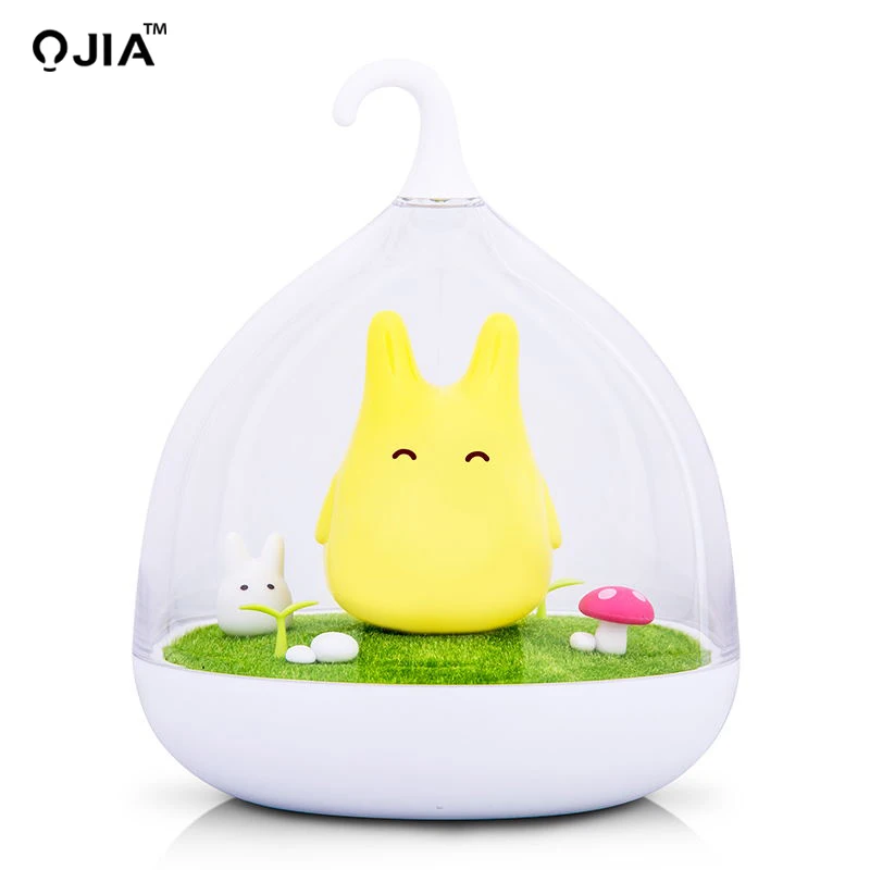 Ночник Asign в стиле Totoro USB портативный светодиодный ночник лампа подарок сенсорный