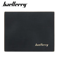 baellerry new mens wallet smooth soft luxury ultra thin leather multi function wallet card holder slim card holder short purse