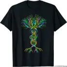 Классное ДНК-Дерево  Забавная футболка с забавными растениями для студентов и влюбленных
