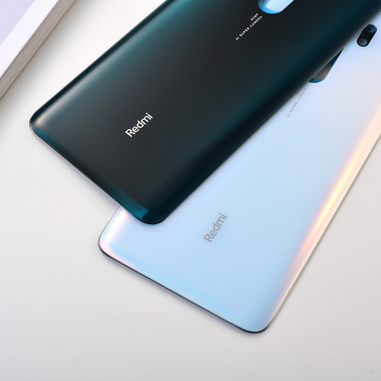 Новинка Крышка батарейного отсека для Xiaomi Redmi Note 8 Pro Задняя стеклянная панель