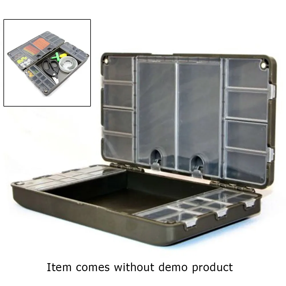 

Carp Fishing Tackle Box Separate Terminal Tackle System Swivels Accessory Fishing Line Hair Rig Board Container Storage Case