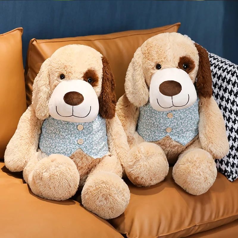 

Kawaii Dog Plush Toys Stuffed Soft Animal Puppy Doll for Baby Kids Huggable Pillow Christmas Gift for Girl