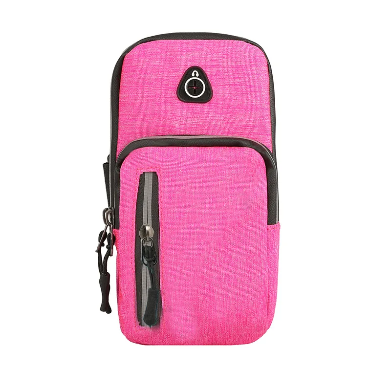 

Simple Style Running Men Women Arm Bags for Phone Money Keys Outdoor Sports Arm Package Bag with Headset Hole